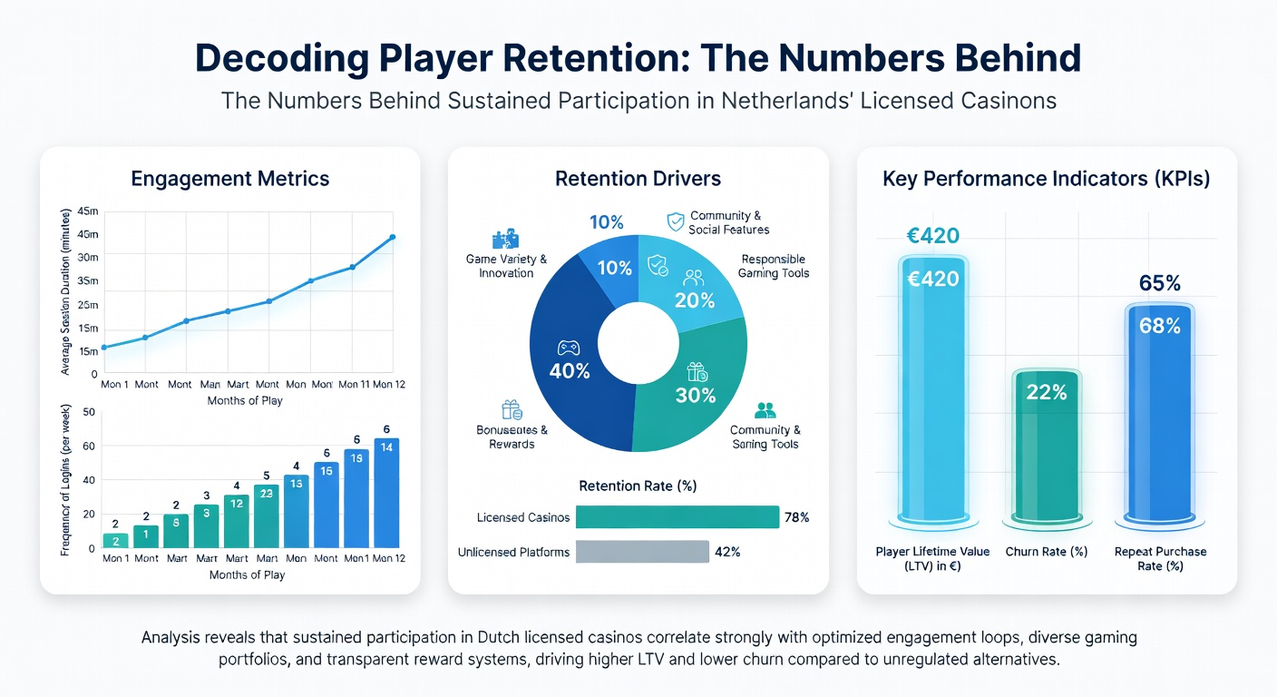 Mobiele casino apps en spelerstatistieken die retentie in Nederland illustreren