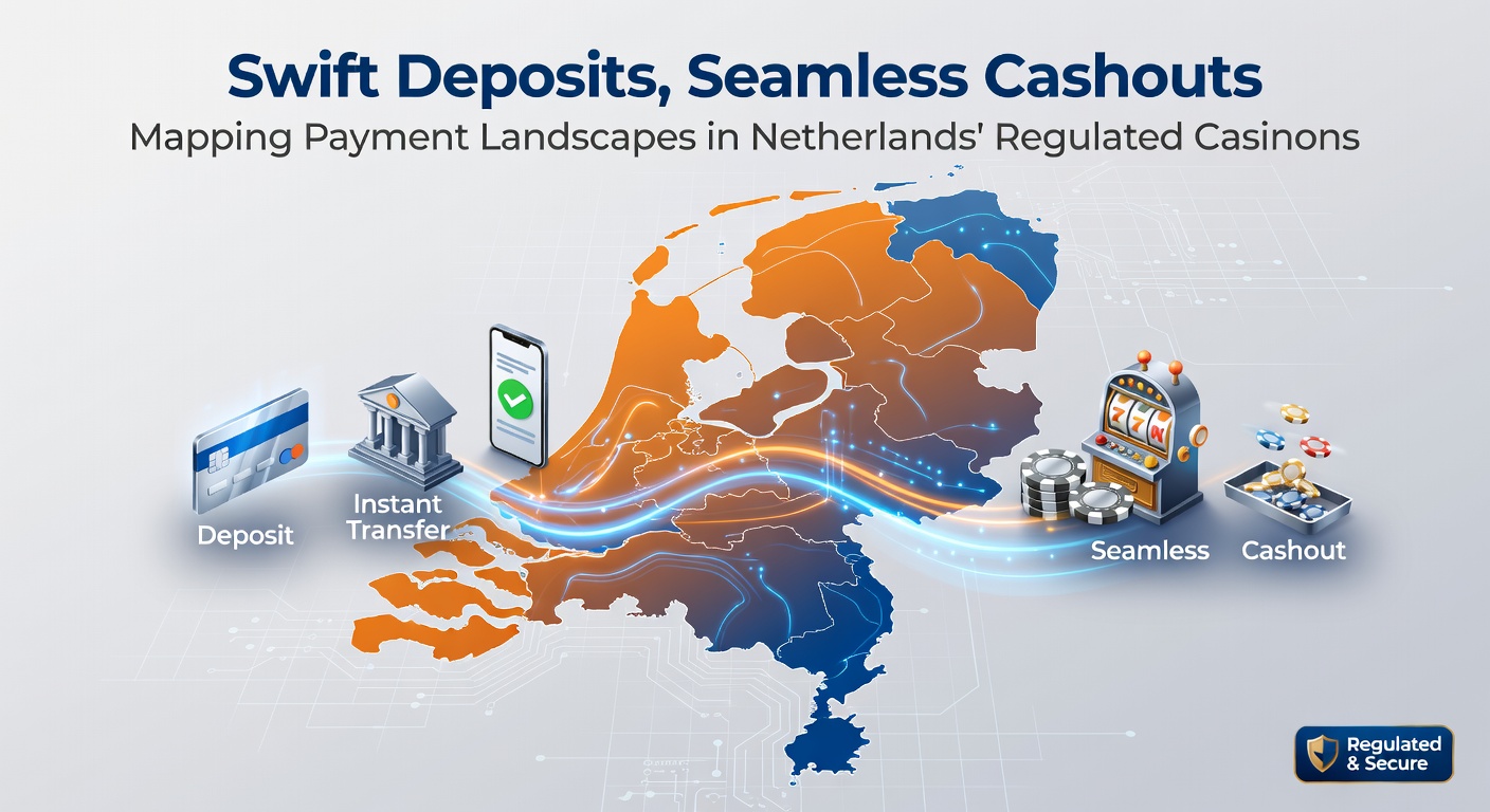 Overzicht van populaire betaalmethoden zoals iDEAL en e-wallets in Nederlandse online casinos, met grafieken van transactiesnelheden en volumes